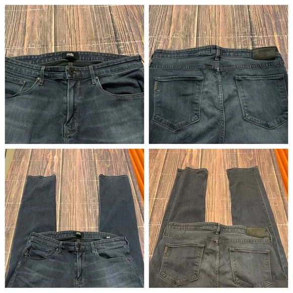 Paige Federal jeans size 34
Inseam 32”
Excellent Pre-owned Condition