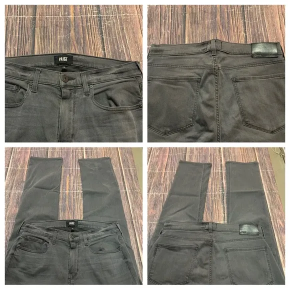 Paige Federal slim straight size 32
Inseam 31
Excellent Pre-owned Condition