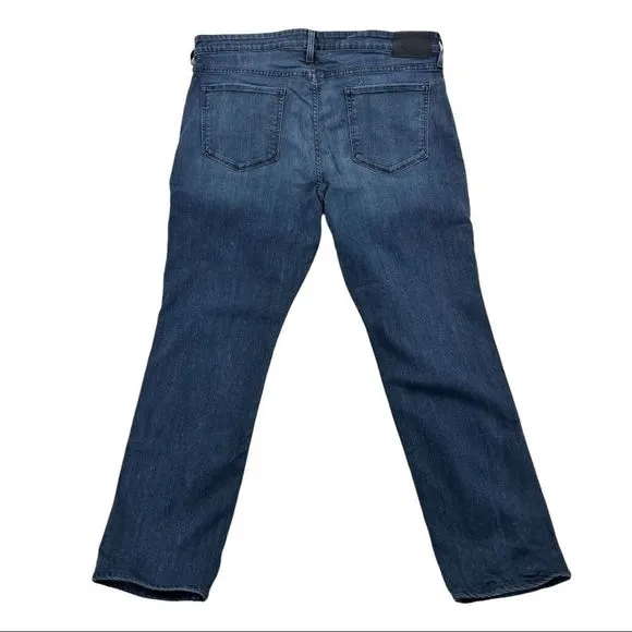 Paige Men’s Federal Jeans Dark Wash Blue Slim Fit Size 38