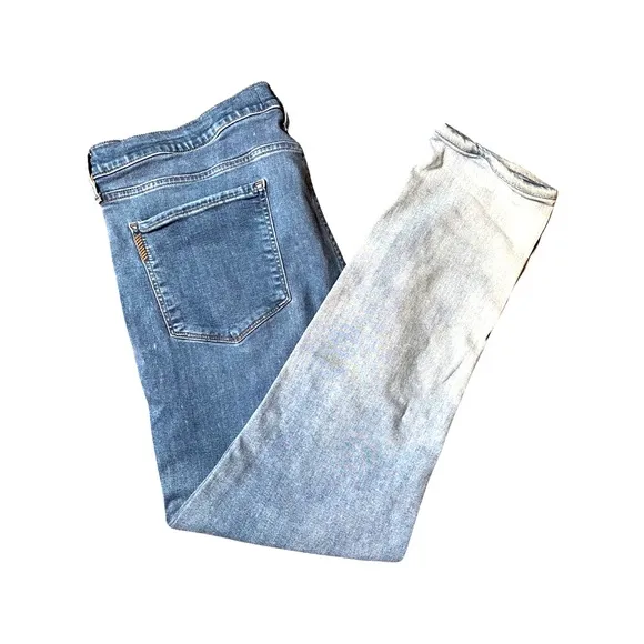 PAIGE LENNOX SLIM CUT WITH OMBRE WASH.