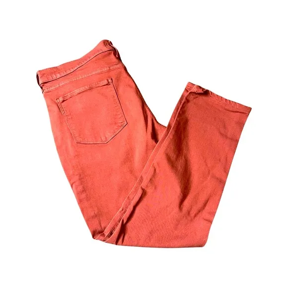 PAIGE DENIM FEDERAL FIT RUST