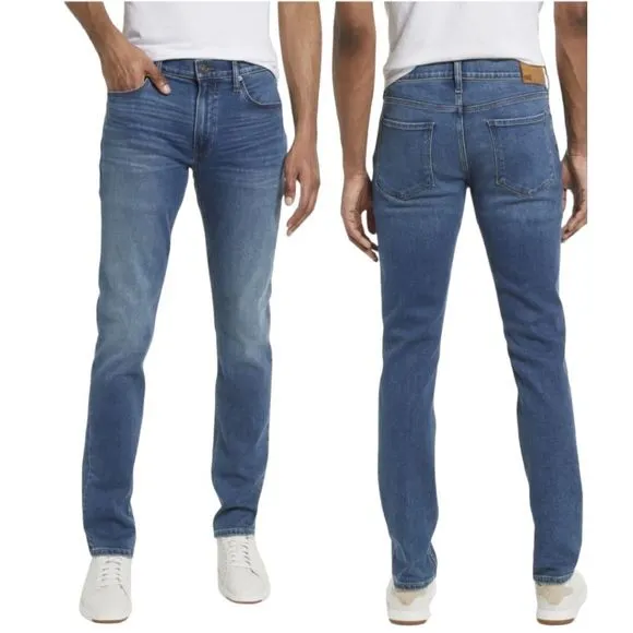 PAIGE Men's LENNOX Slim Fit Jeans Size 40 in NEV