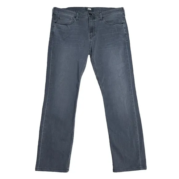 PAIGE Men Lennox Jeans in grey size 35