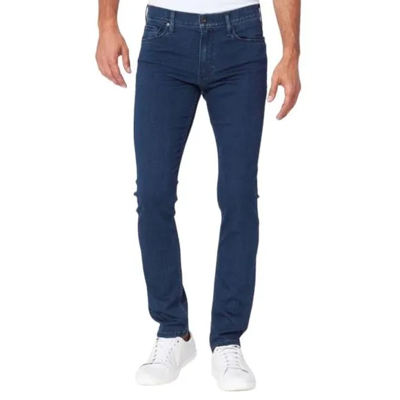 PAIGE Jeans Transcend Lennox Marvin Slim Fit High Rise Blue Jeans Tall 34x34 NWT
          
      Boutique
