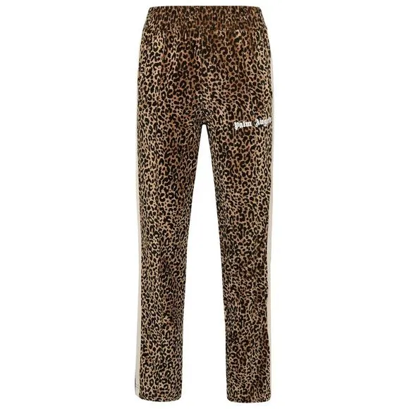 PALM ANGELS PANTALONE SPORTIVO IN MISTO VISCOSA LEOPARDATO
          
      NWT