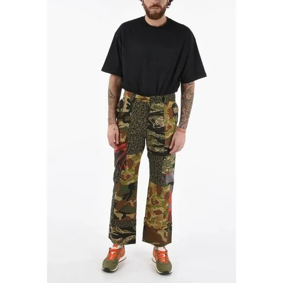 Palm Angels Men's Military Green Regular Fit Jeans
          
      NWT