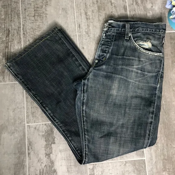 🥳HP🕺🏼Paper Denim & Cloth mens distressed j…