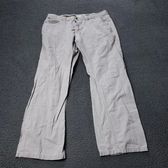 Paper Denim & Cloth  Pants Cotton Denim Cream Mens Size 32x28