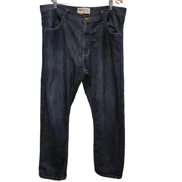 PaperDenim&Cloth Men's Straight Leg Denim Jeans Size 38x32 Casual Every Day