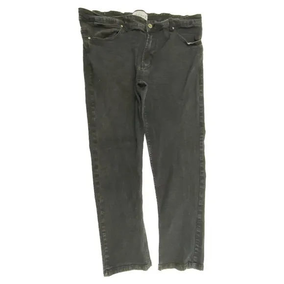 Paper Denim & Cloth Slim Straight Men's size 40x30 Black Denim Jeans