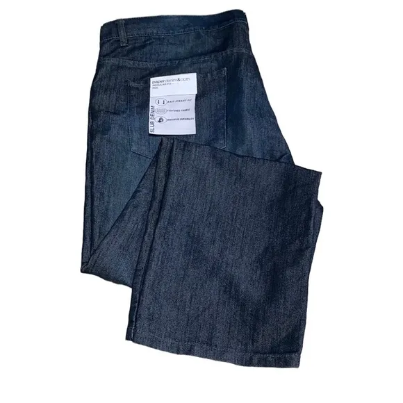 Men's Paper Denim & Cloth Greenwich Stretch Dark Blue Denim Jeans Size 44/30
          
      NWT