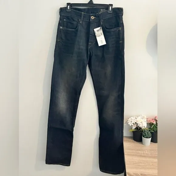Parasuco Jeans Dark Wash Straight Leg Denim