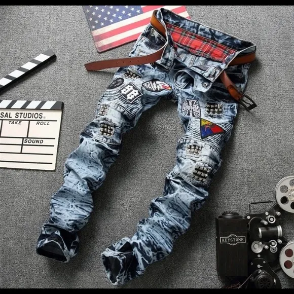 New biker jean
          
      NWT