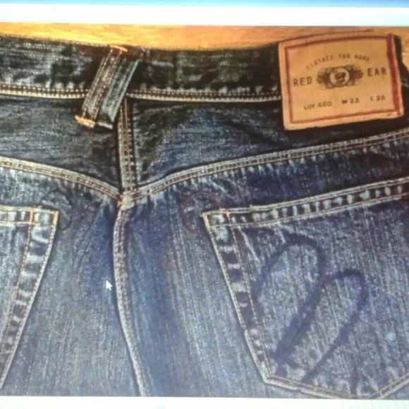 Paul Smith Red Ear jeans: Cornish Gillyflower