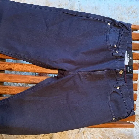 SZ 32 Paul Smith Slim Straight Blue Pants
          
      NWT