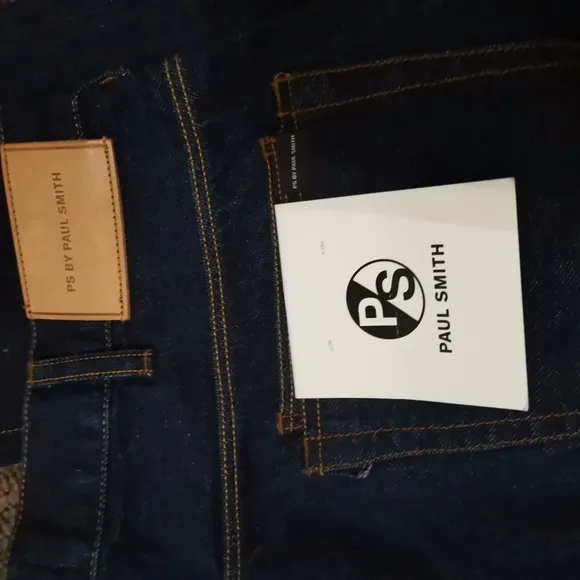 Paul Smith 13oz Italian pink selvedge jeans
          
      NWT