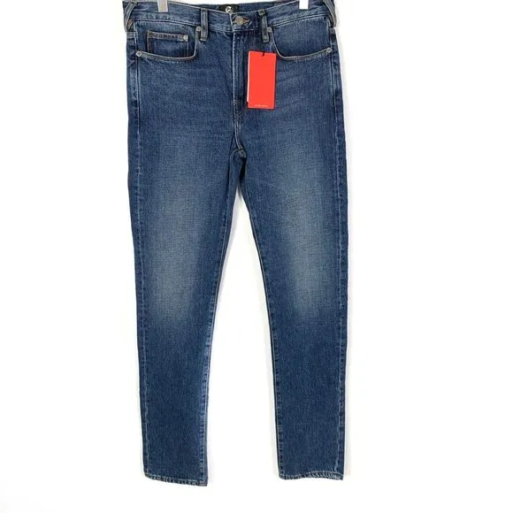 Paul Smith Mens Size 30 R x 31.5 Jeans Slim Fit Faded Dark Blue 30W 100% Cotton
          
      NWT