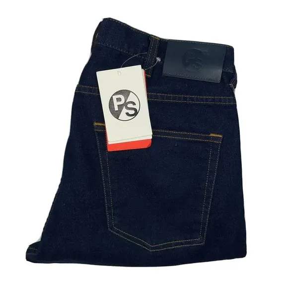 Paul Smith Dark Wash Mens Cotton Jeans Size 30R NWT
          
      NWT