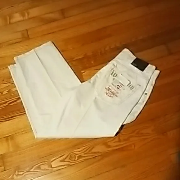 📓BNWT PEPE LONDON JEANS SIZE 38 X 33 CREAM COLOR
          
      NWT