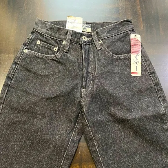 PEPE Jeans London Men's Size 24 100% Cotton New Old Stock Black
          
      NWT