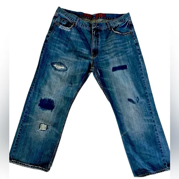 Men’s Pepe Jeans Size 44 Distressed Excellent Condition