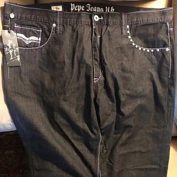 Pepe Jeans Jeans BKR Black Size 44X33
          
      NWT