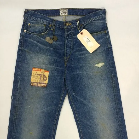 PRPS Heirloom Men`s Handcrafted Distressed Jeans
          
      NWT
