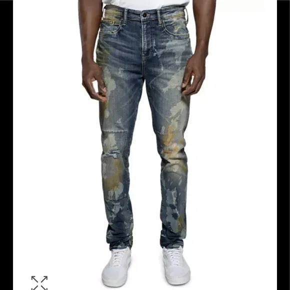 NWT Men’s PRPS Warlock Drop Indigo Skinny Jeans
          
      NWT