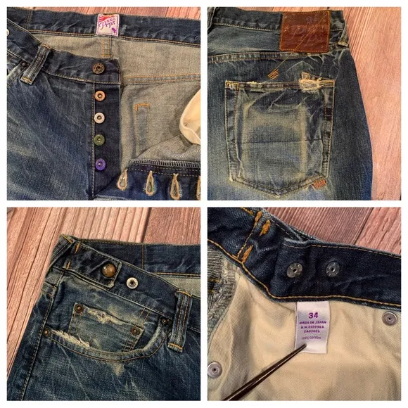 PRPS jeans size 34
Made in Japan