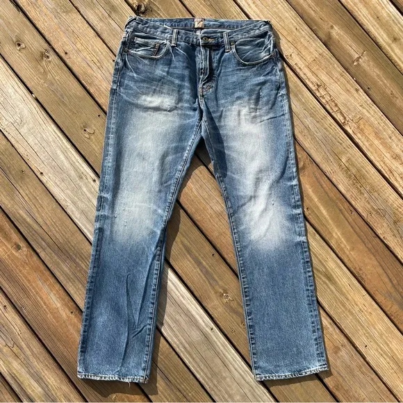PRPS Barracuda Fit Distressed Straight Leg Mens Jeans Size 36