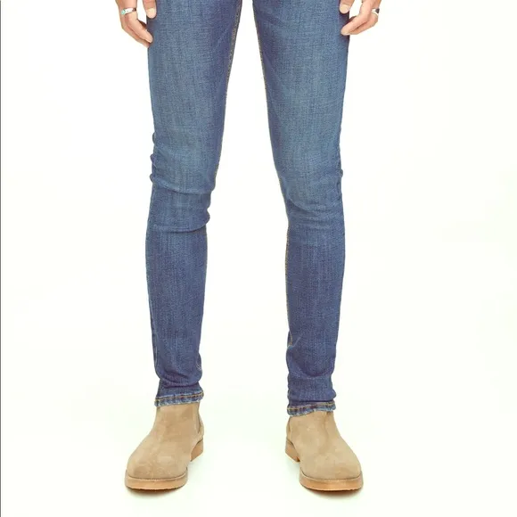 Super skinny blue denim Pull & Bear jeans FOR MEN