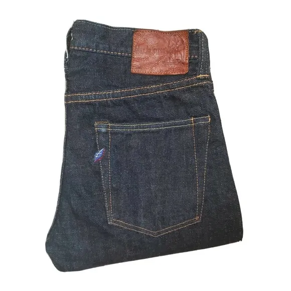 Pure Blue Japan Syoaiya Straight Selvedge Jeans Made in Japan 30