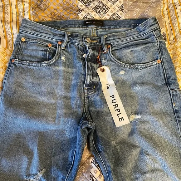 Purple Jeans Size 31