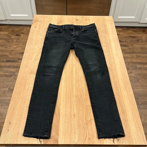 Purple Men’s Low Rise Skinny Jeans
