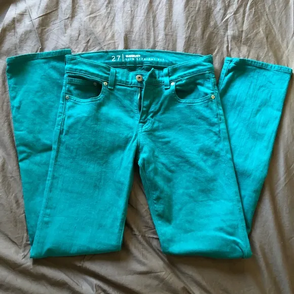 Men’s Turquoise Quiksilver Jean Pants