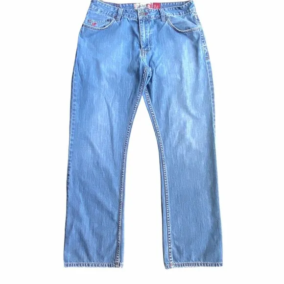 Quiksilver Mens Regular Fit Straight Leg Jeans 34