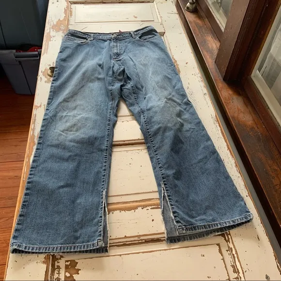 QuikSilver Ankle Cut Denim Surfer Jeans