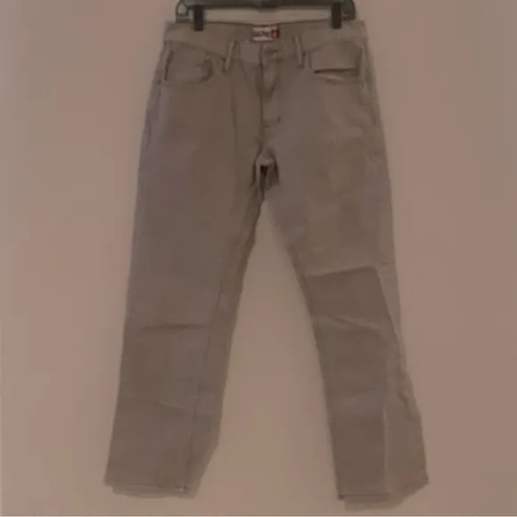 Quik Jean Quiksilver Gray Straight Leg Jeans 34