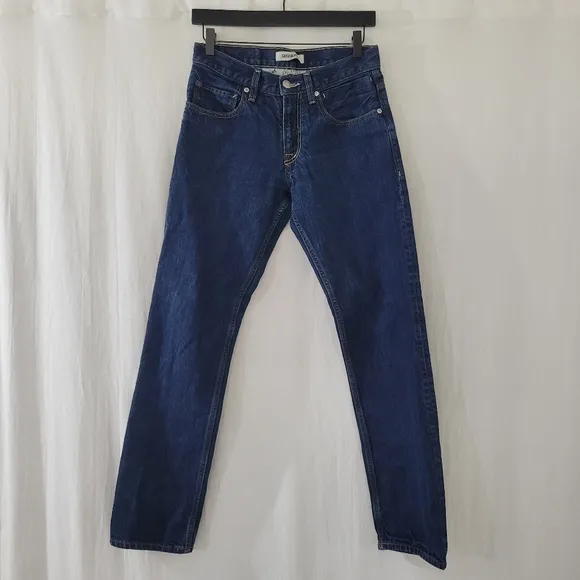 Quicksilver Regular Dark Blue Denim Jean's Men's Size 29X31