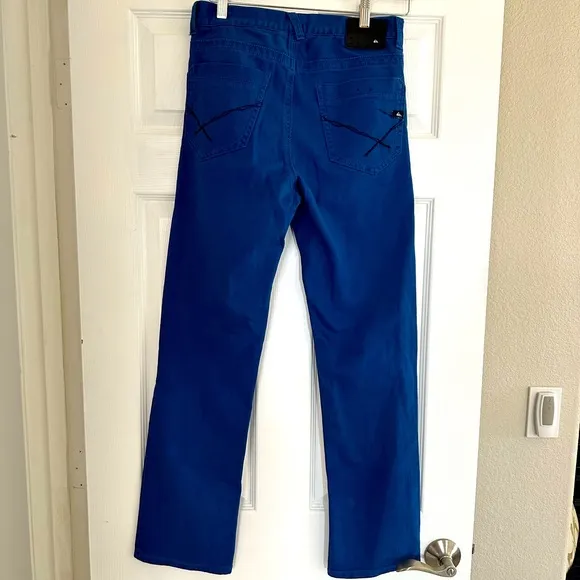 Quicksilver bright blue men’s jeans size 30 EUC