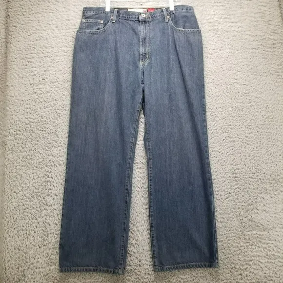 QuikSilver 38x 32 Quikie 100% Cotton Straight Fit Jeans