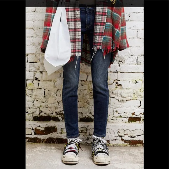 R13 jeans. Boy fit. Size 30