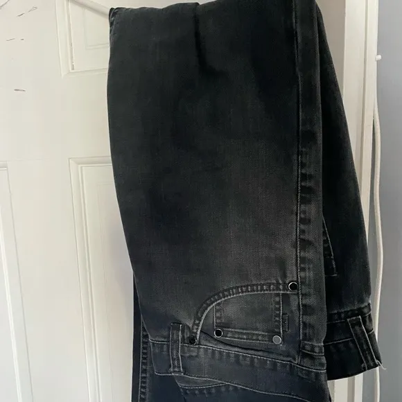 RAF by Raf Simons black denim jeans