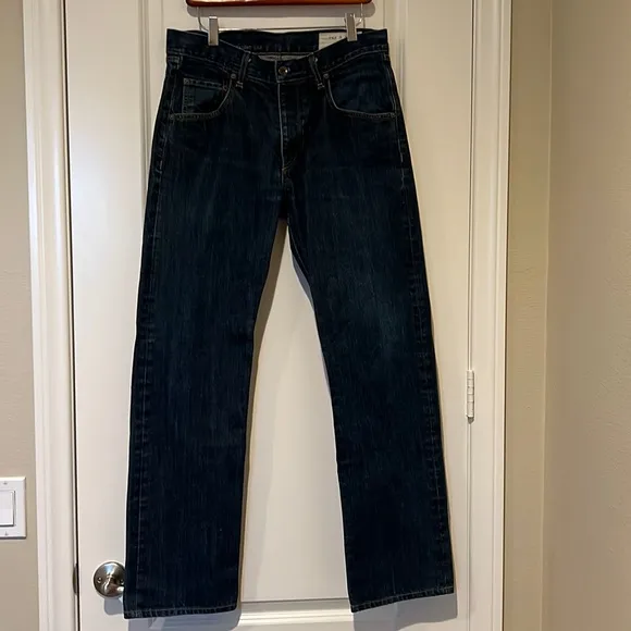 Rag & Bone RB 11X Tailored Workwear Straight Leg Jeans