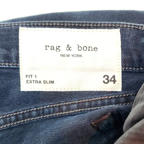 RAG & BONE NEW YORK BLACK MENS JEANS
          
      NWT