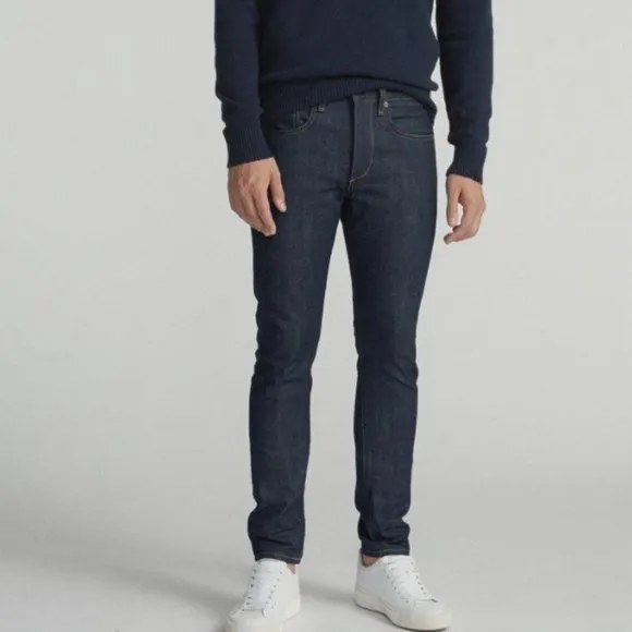 RAG & BONE Fit 1 Extra Slim Jeans Fit 1 In Indigo Rinse Selvedge