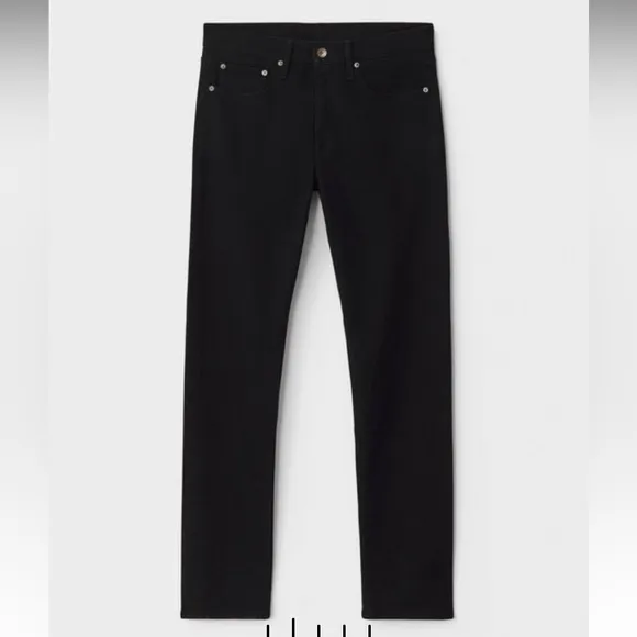 Rag & Bone Slim Fit Black Authentic Stretch Jean