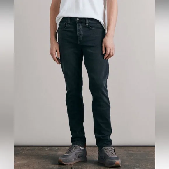 Rag & Bone Slim Fit Blue Black Authentic Stretch Jean