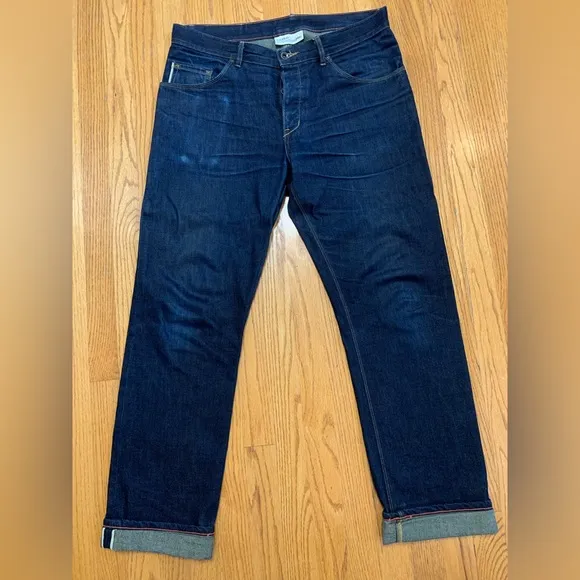 Raleigh Denim Raw Selvedge Thin Fit Jeans
