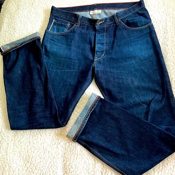 Raleigh Jeans Men’s Martin Salvage Raw Original. Men’s 38 (32 inseam)